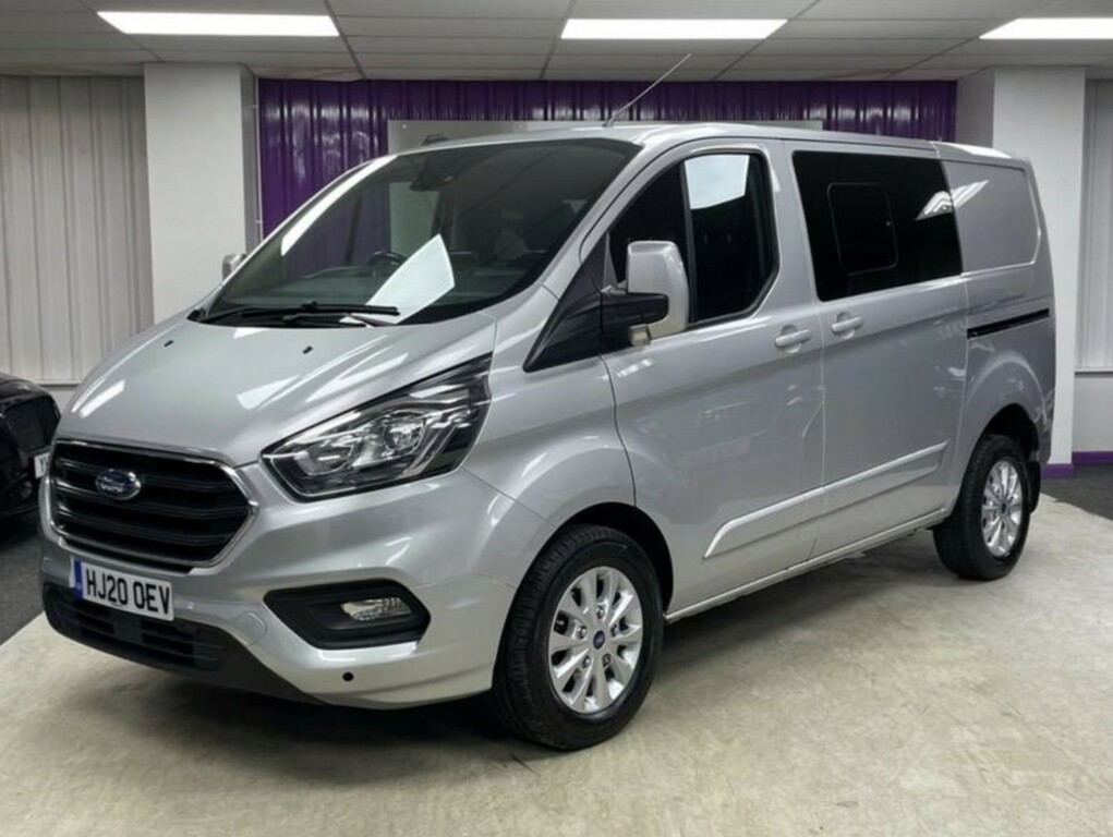 Ford Transit Custom Combi Van 2.0 300 Ecoblue Limited 2020 HJ20OEV Silver