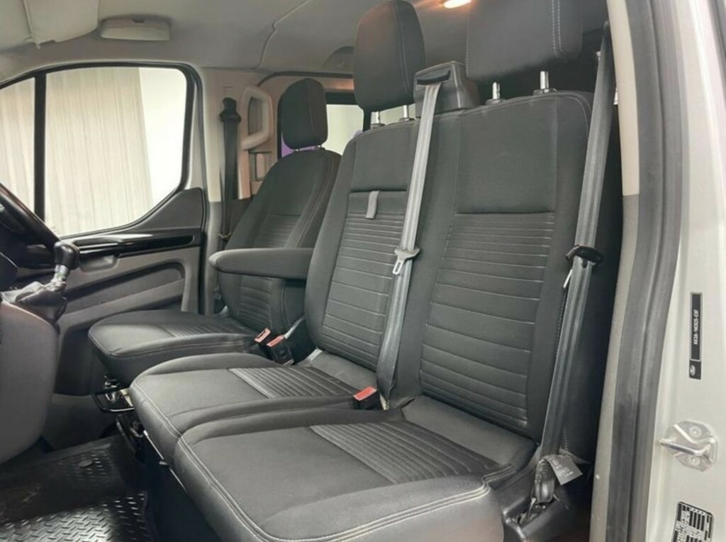 Ford Transit Custom Combi Van 2.0 300 Ecoblue Limited 2020 HJ20OEV Silver #4