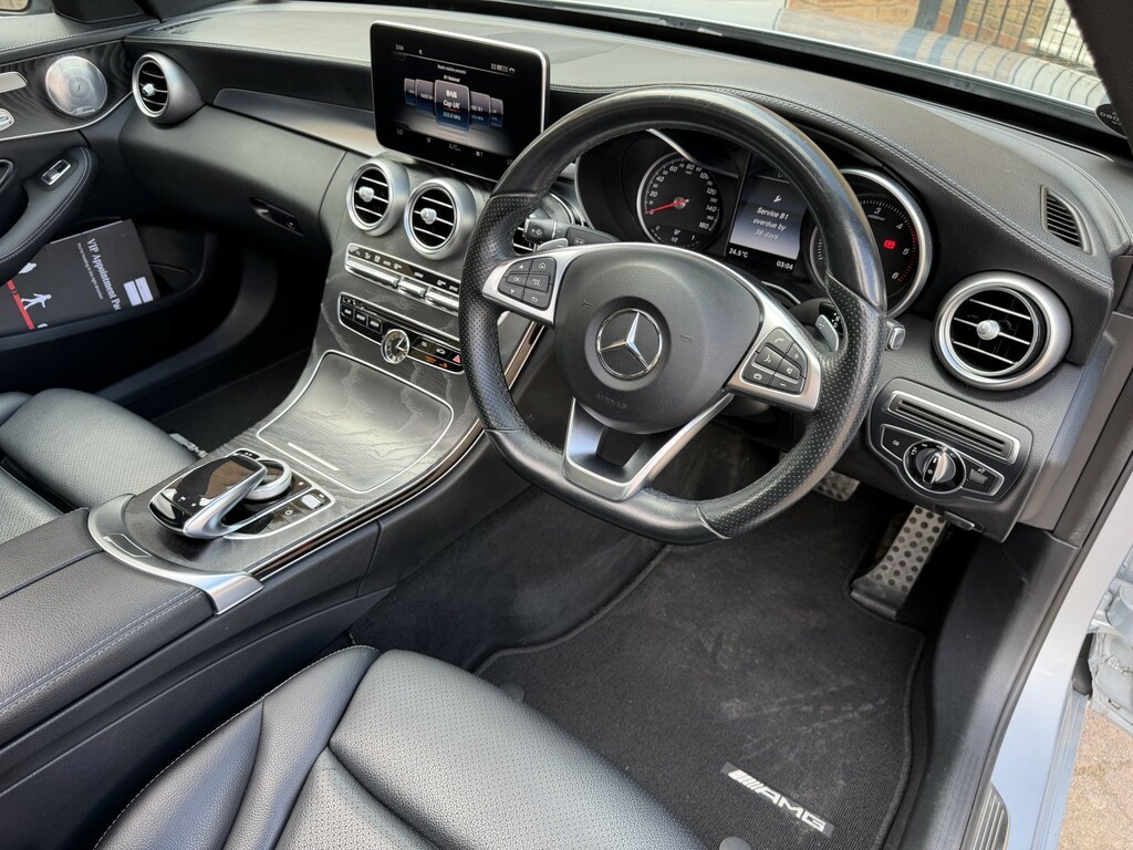Mercedes-Benz C Class 2.1 C250d Amg Line Silver #6