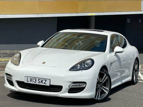 Porsche Panamera 4.8T V8 Turbo White #6