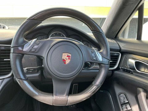 Porsche Panamera 4.8T V8 Turbo White #3