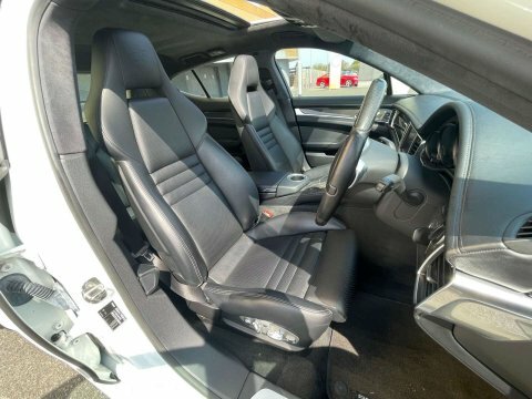 Porsche Panamera 4.8T V8 Turbo White #4