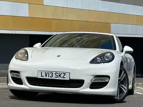 Porsche Panamera 4.8T V8 Turbo White #5