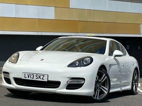 Porsche Panamera 4.8T V8 Turbo White
