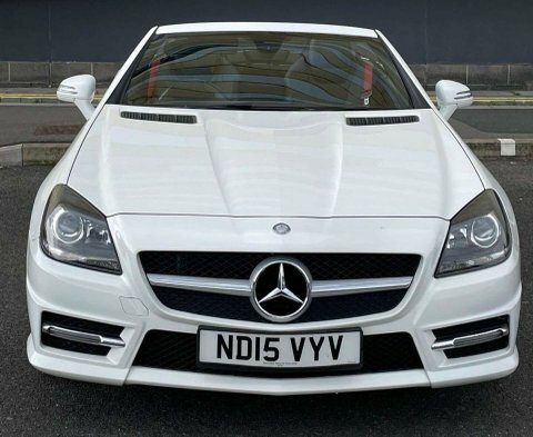 Mercedes-Benz SLK 2.1 Slk250d Amg White #5