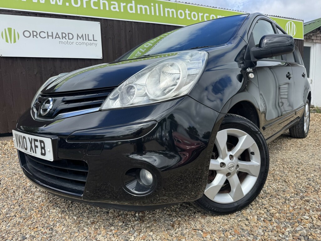 Nissan Note Hatchback 1.4 16V N-tec 2010 VK10XFB Black