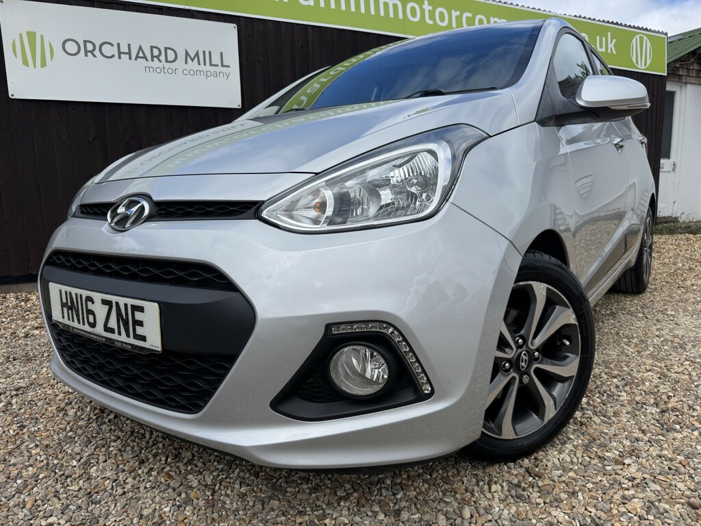 Hyundai I10 Hatchback 1.2 I10 Prem Se 1.2 Blue Int 2016 Grey