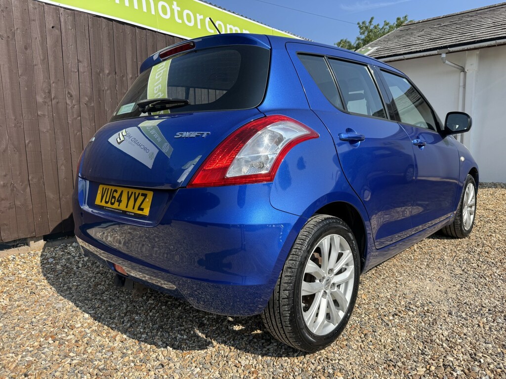 Suzuki Swift Hatchback 1.2 Sz3 2014 VU64YYZ Blue #6