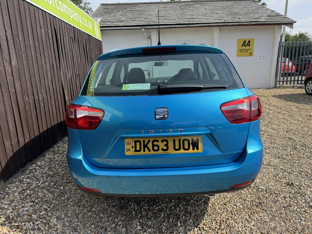 Seat Ibiza Estate 1.4 Se 2013 DK63UOW Blue #5