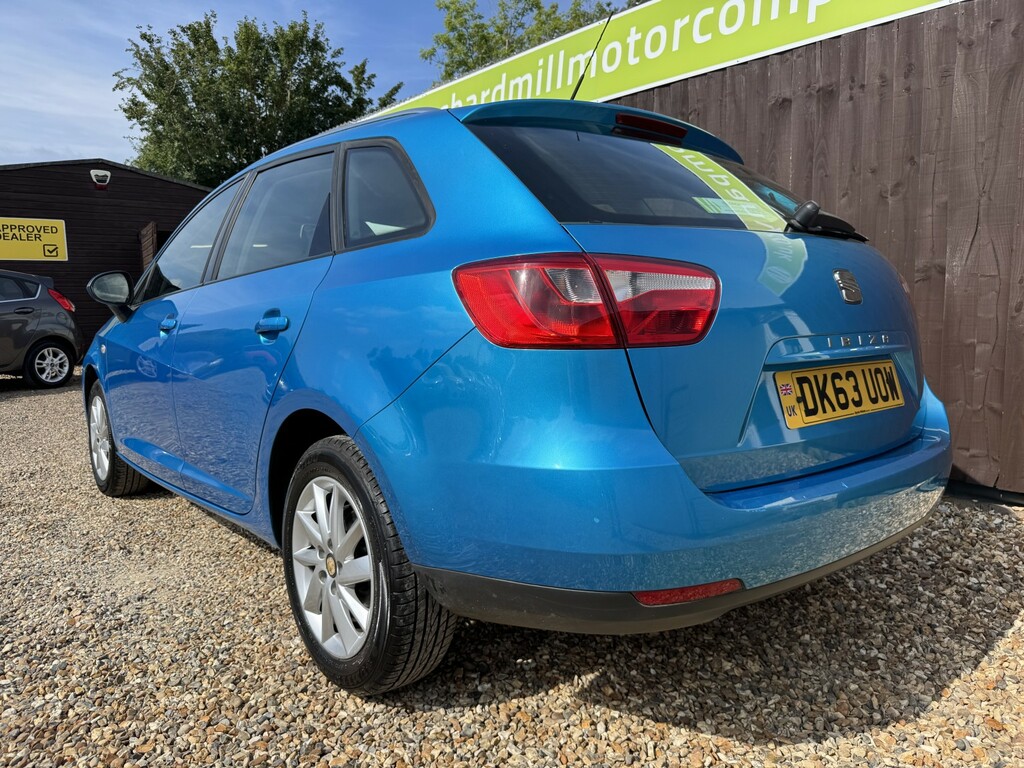 Seat Ibiza Estate 1.4 Se 2013 DK63UOW Blue #4