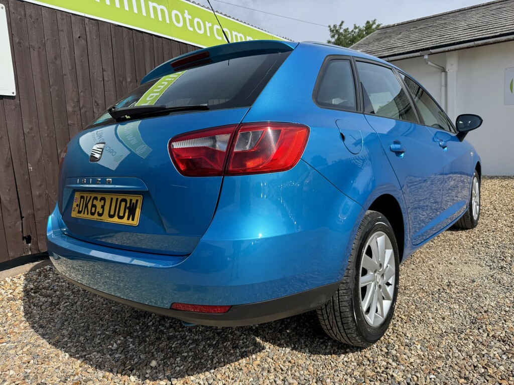 Seat Ibiza Estate 1.4 Se 2013 DK63UOW Blue #6