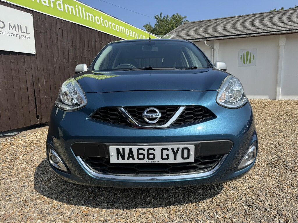 Nissan Micra Hatchback 1.2 N-tec 2016 NA66GYO Blue #2