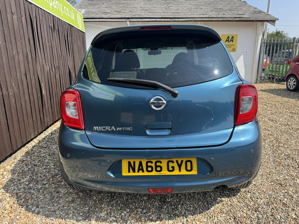 Nissan Micra Hatchback 1.2 N-tec 2016 NA66GYO Blue #5