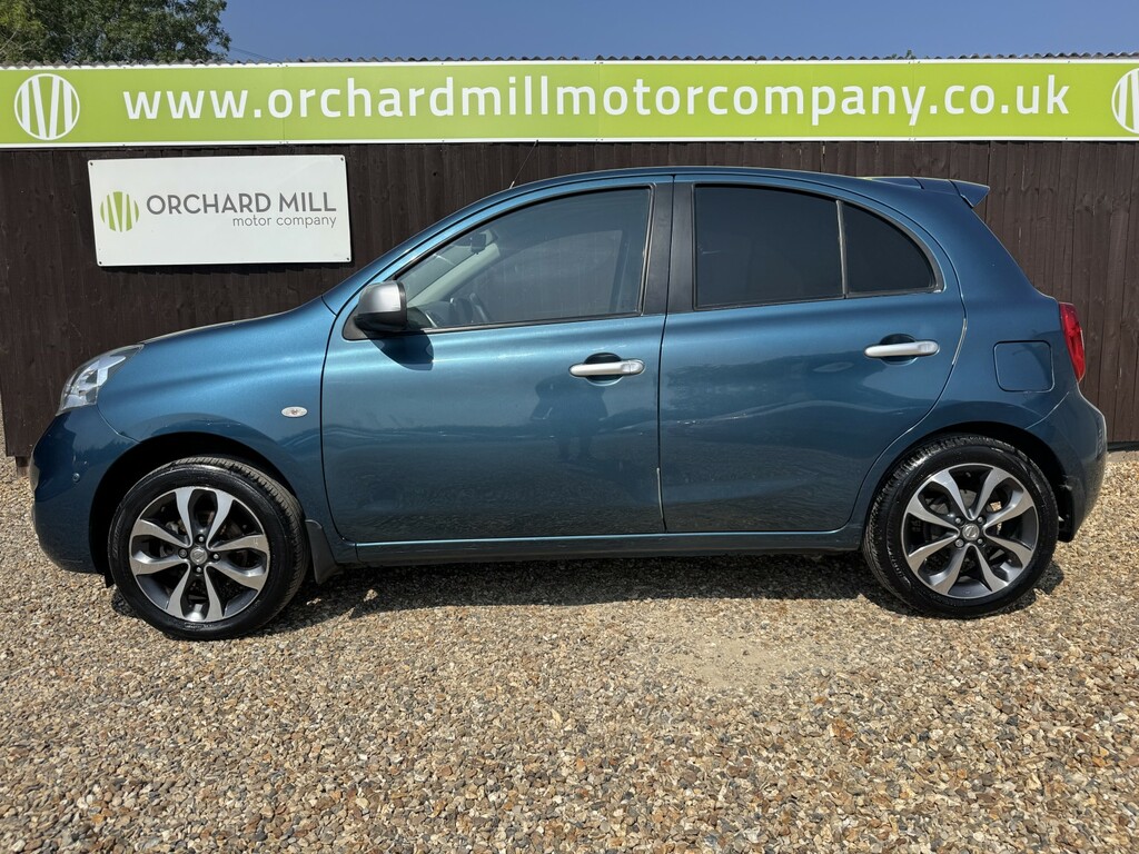 Nissan Micra Hatchback 1.2 N-tec 2016 NA66GYO Blue #3