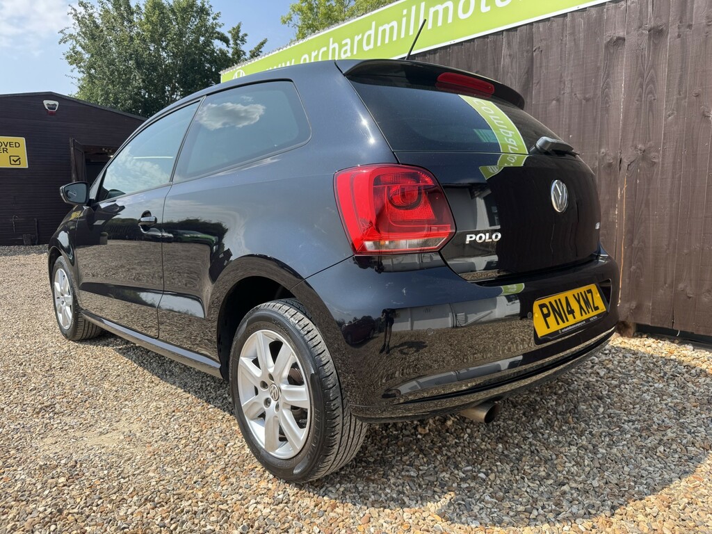 Volkswagen Polo Hatchback 1.4 Match Edition 2014 PN14XMZ Black #4