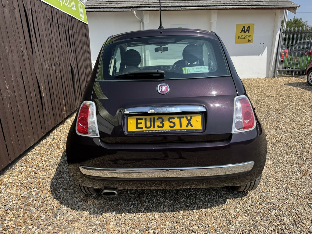 Fiat 500 Hatchback 1.2 Lounge 2013 Purple #5