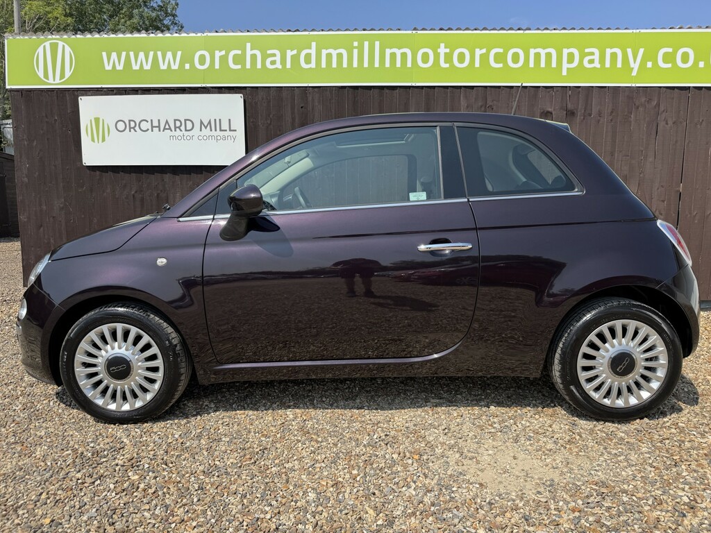 Fiat 500 Hatchback 1.2 Lounge 2013 Purple #3