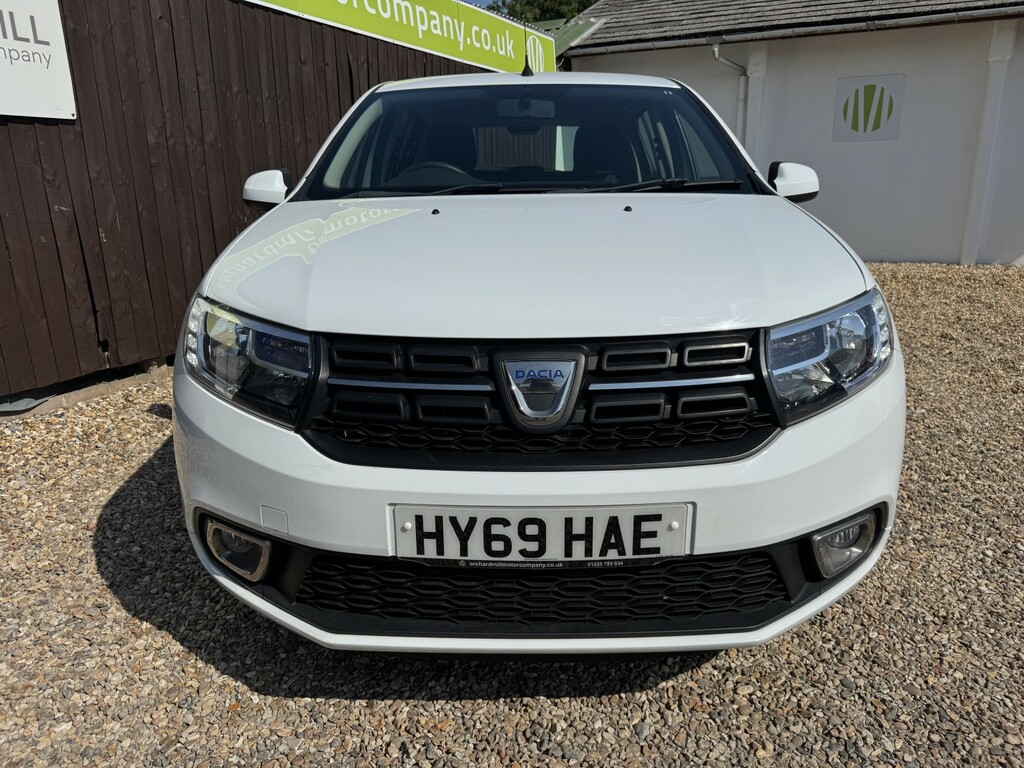 Dacia Sandero Hatchback 1.0 Comfort Sce 75 My18 2019 HY69HAE White #2