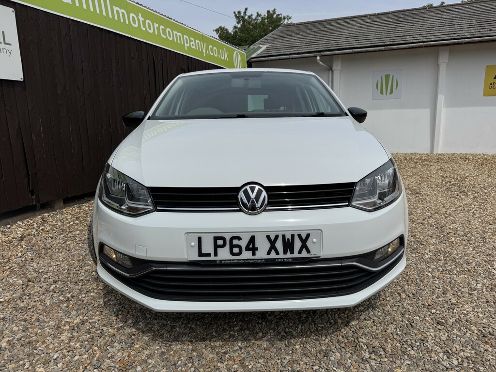 Volkswagen Polo Hatchback 1.0 Bluemotion Tech Se Design 2015 LP64XWX White #2