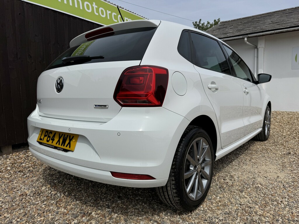 Volkswagen Polo Hatchback 1.0 Bluemotion Tech Se Design 2015 LP64XWX White #6