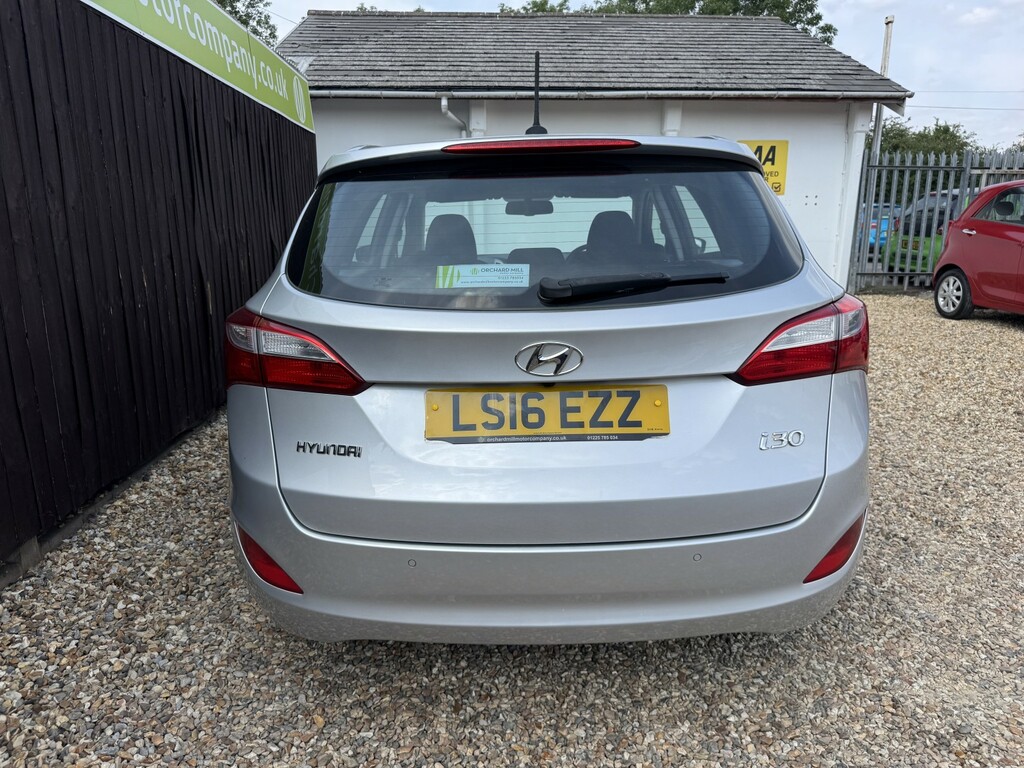 Hyundai I30 Estate 1.6 I30 Tr Se Nav 1.6 120Ps 2016 Silver #6