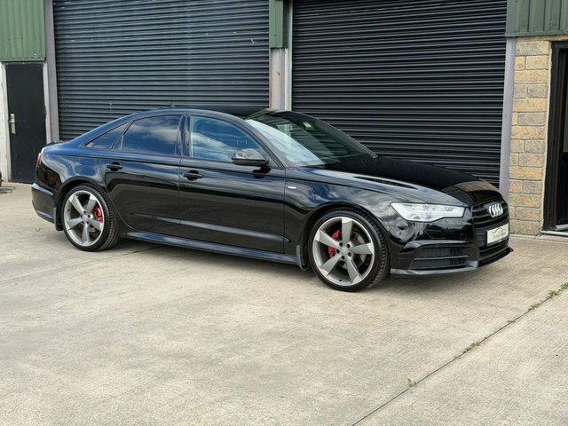Audi A6 Saloon Tdi Ultra Black Edition Black #3