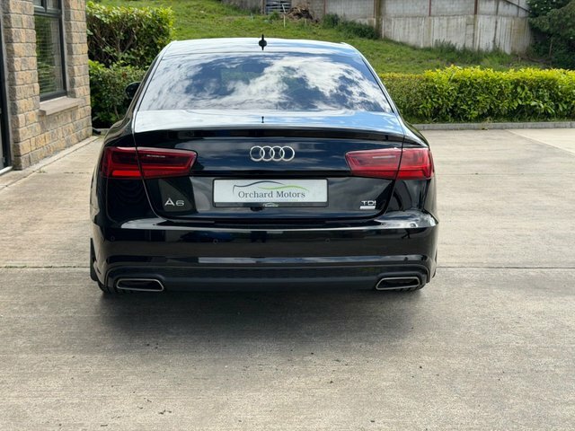 Audi A6 Saloon Tdi Ultra Black Edition Black #6