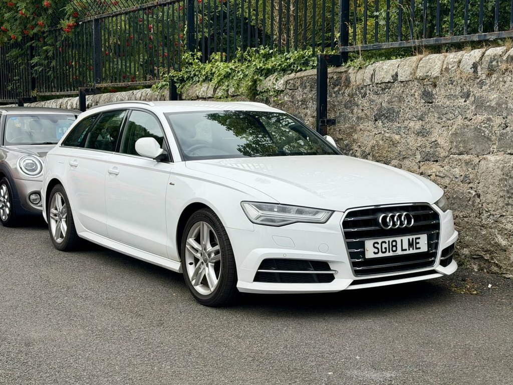 Audi A6 Avant 2L S Line White