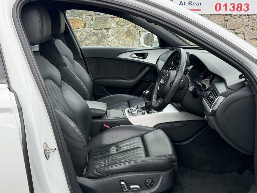Audi A6 Avant 2L S Line White #5