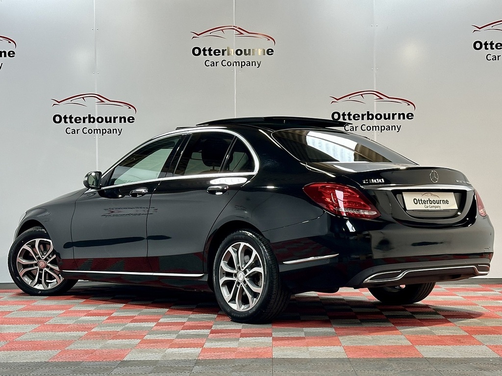 Mercedes-Benz C Class C300h Bluetec Sport Black #3