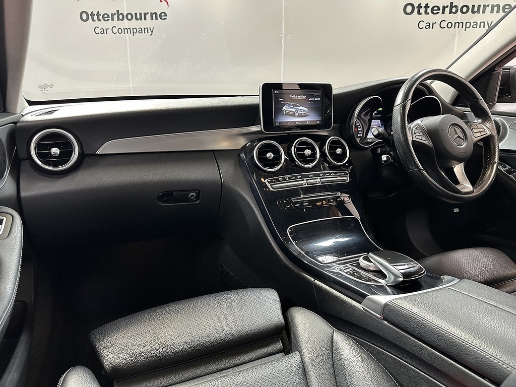 Mercedes-Benz C Class C300h Bluetec Sport Black #2