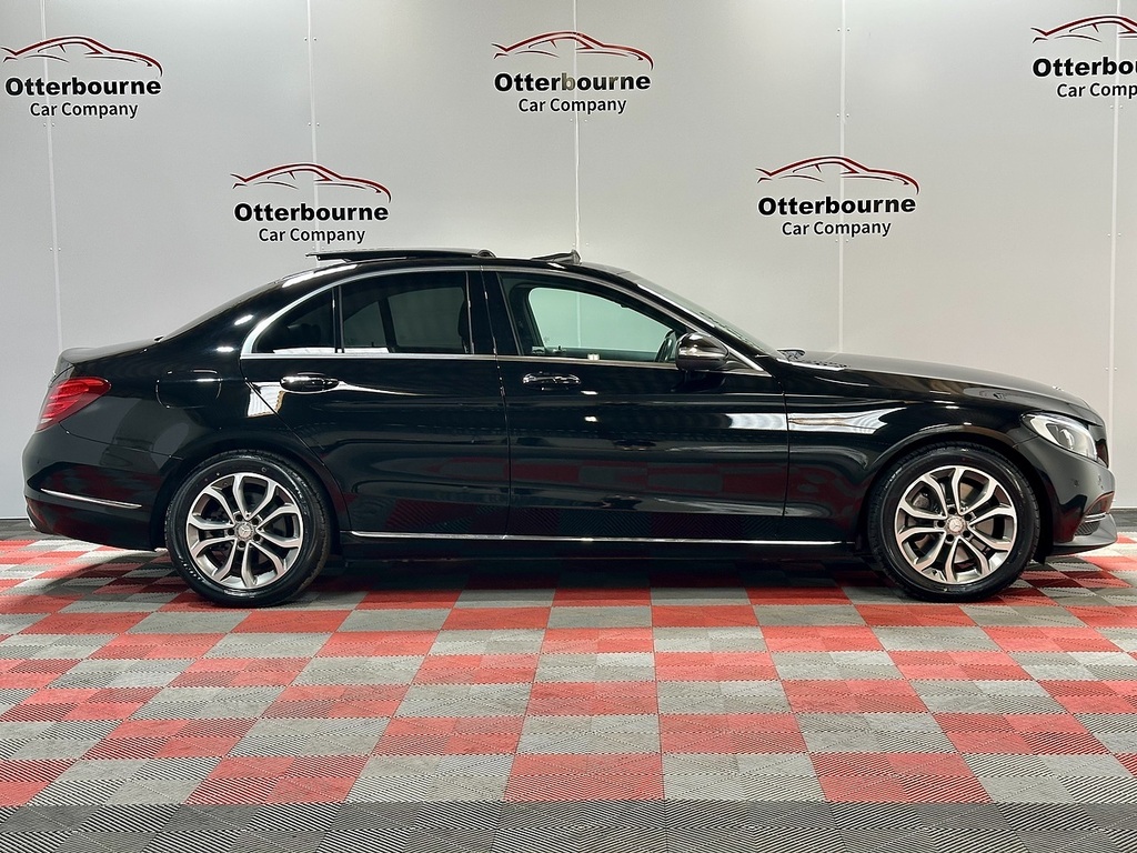Mercedes-Benz C Class C300h Bluetec Sport Black #5