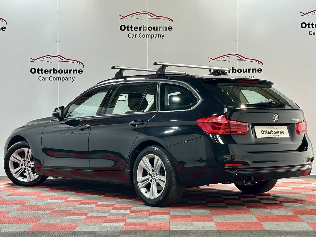 BMW 3 Series 318D Sport LD18CYW Blue #3