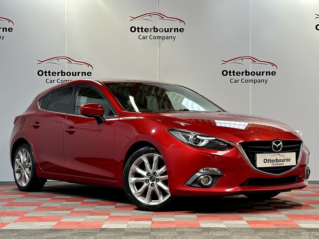Mazda 3 Skyactiv-g Sport Nav Red