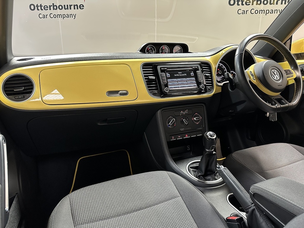 Volkswagen Beetle Tdi Bluemotion Tech Design Yellow #2