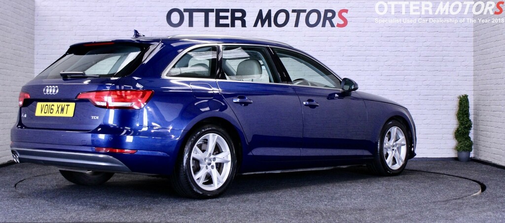 Audi A4 Avant Estate 2.0 Tdi Ultra Sport Avant - Ulez Compliant VO16XWT Blue #6