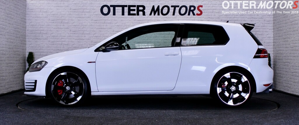 Volkswagen Golf Hatchback 2.0 Tsi Bluemotion Tech Gti Performance FN64PFG White #3