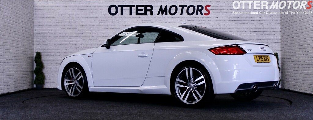 Audi TT Convertible 2.0 Tfsi S Line S-tronic - Ulez Compli LY15BXS White #4