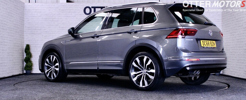 Volkswagen Tiguan Suv 2.0 Tdi R-line Dsg 4-Motion - Ulez Compliant DC68BZM Grey #4