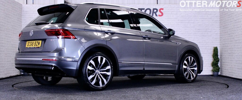 Volkswagen Tiguan Suv 2.0 Tdi R-line Dsg 4-Motion - Ulez Compliant DC68BZM Grey #6
