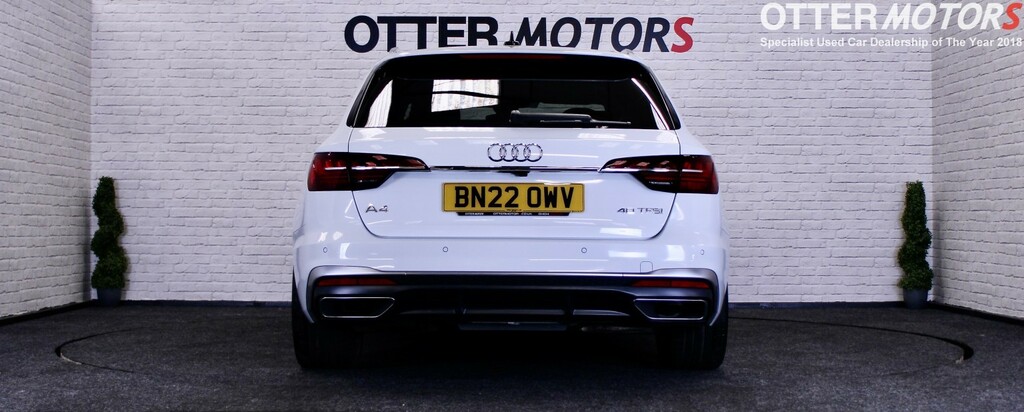 Audi A4 Avant Estate 2.0 Tfsi 40 S Line S-tronic - Ulez Complian BN22OWV White #5