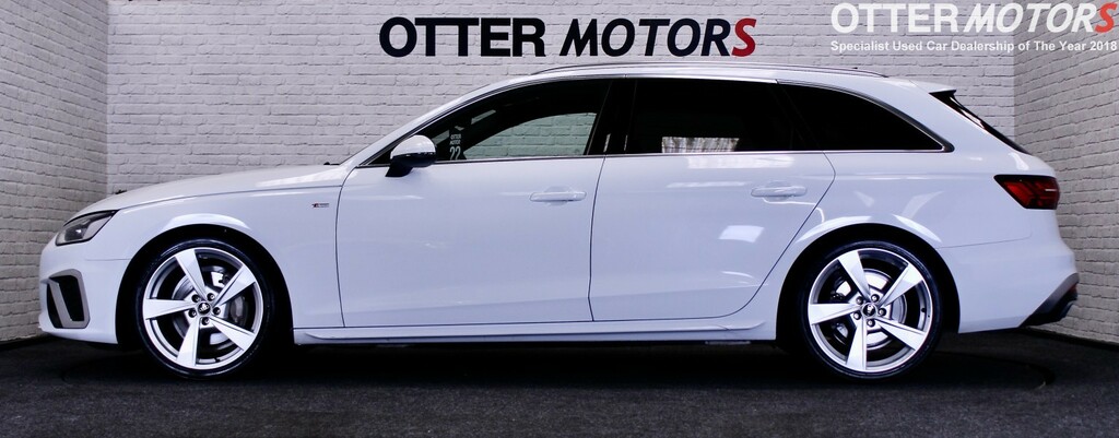 Audi A4 Avant Estate 2.0 Tfsi 40 S Line S-tronic - Ulez Complian BN22OWV White #3
