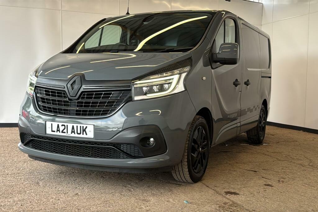 Renault Trafic 2.0 Dci Energy 28 Black Edition Panel Van Dies Grey #3