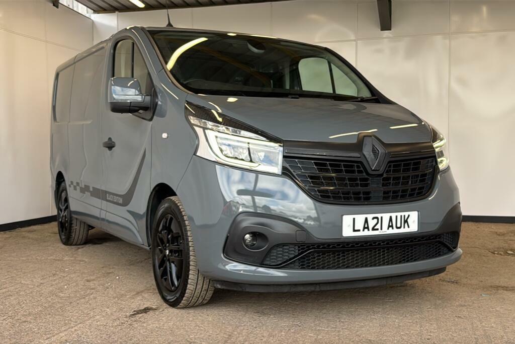 Renault Trafic 2.0 Dci Energy 28 Black Edition Panel Van Dies Grey