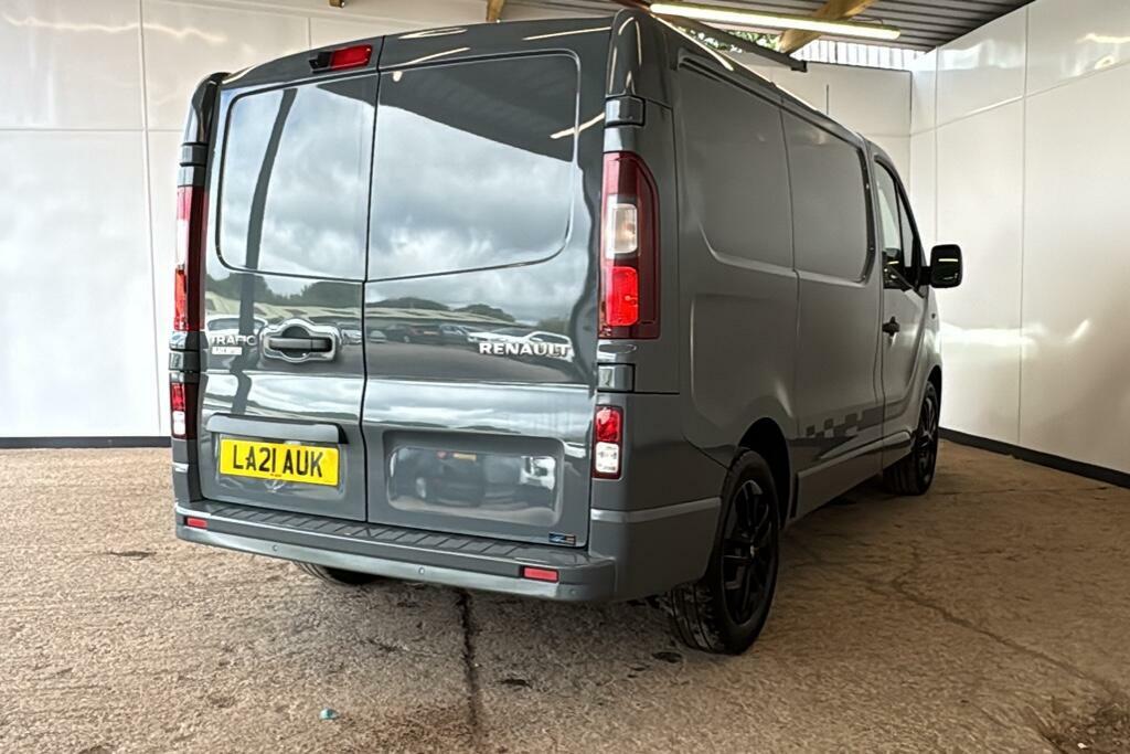 Renault Trafic 2.0 Dci Energy 28 Black Edition Panel Van Dies Grey #4
