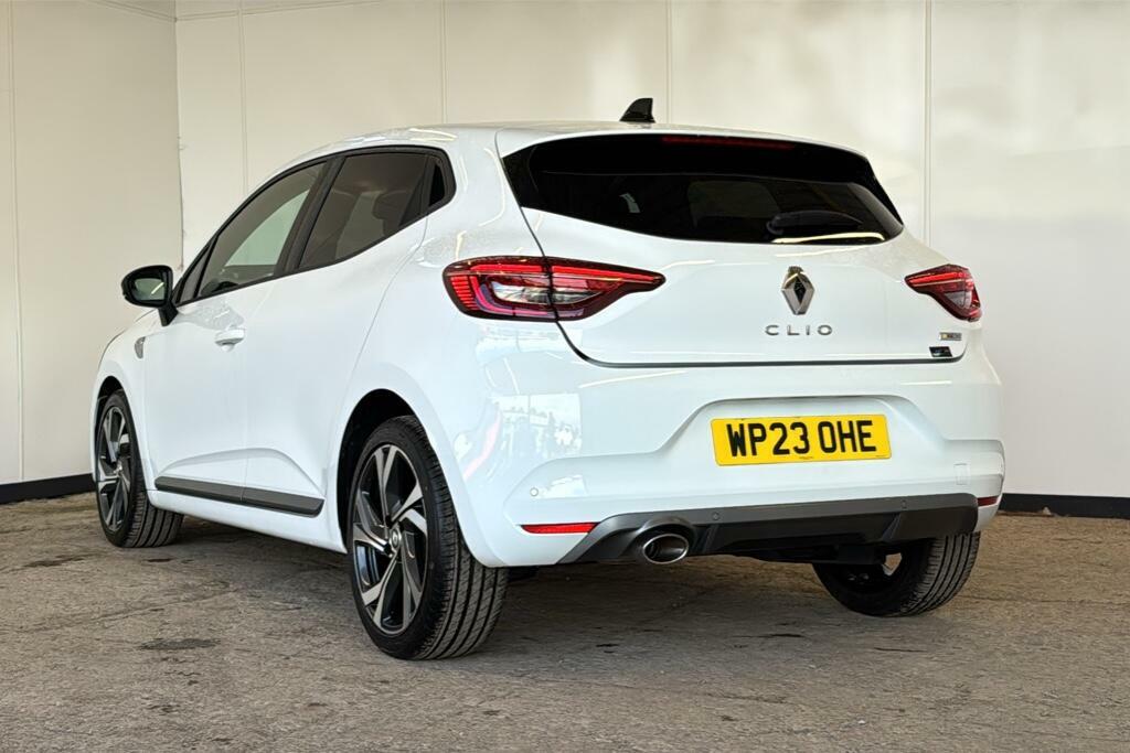 Renault Clio 1.0 Tce Rs Line Hatchback Euro 6 WP23OHE White #2