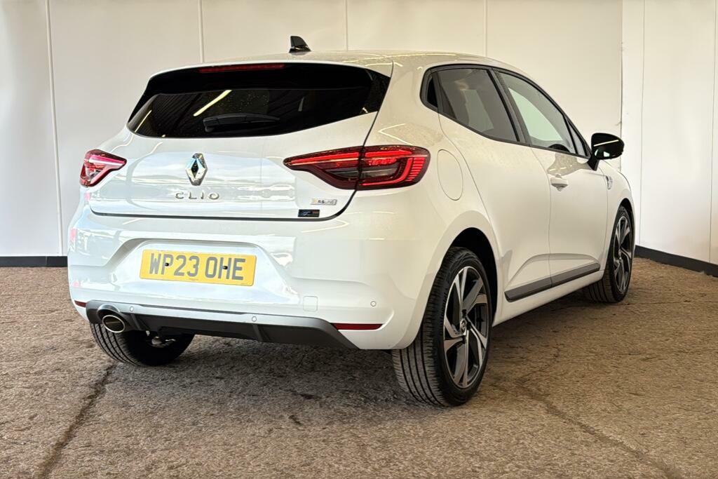 Renault Clio 1.0 Tce Rs Line Hatchback Euro 6 WP23OHE White #4