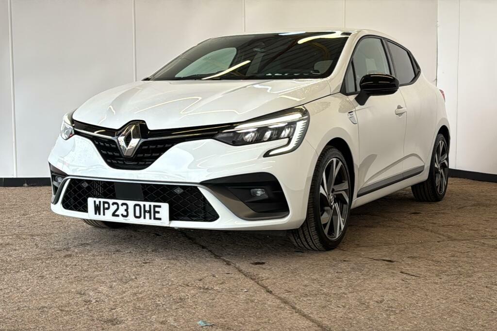 Renault Clio 1.0 Tce Rs Line Hatchback Euro 6 WP23OHE White #3