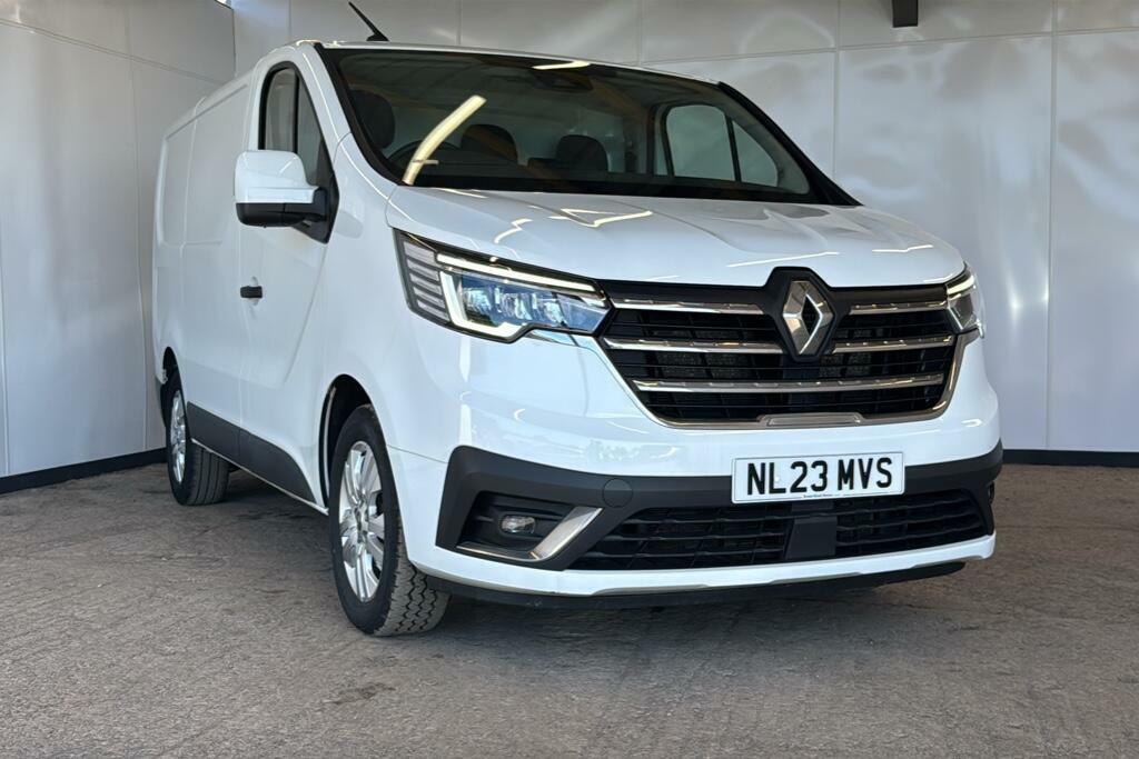 Renault Trafic 2.0 Dci Blue Sl28 Sport Panel Van Manua White