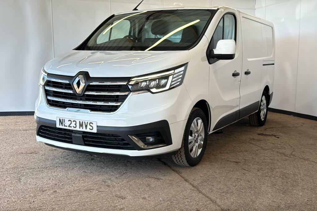Renault Trafic 2.0 Dci Blue Sl28 Sport Panel Van Manua NL23MVS White #3